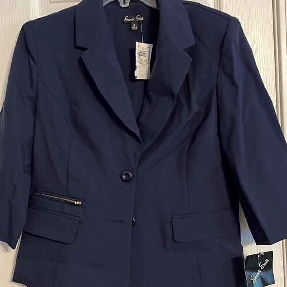 Sweet Suit Blazer (Blue) - Picture 1 of 4